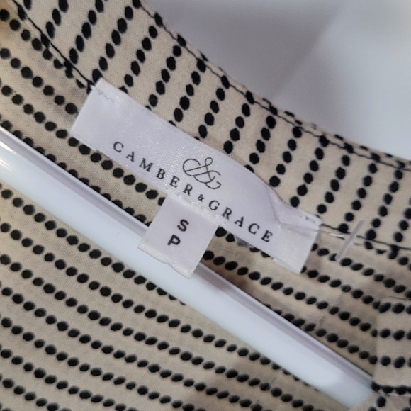 Camber & Grace Featherlight Hi-lo Sleeveless Pocket Blouse, S - Picture 3 of 6